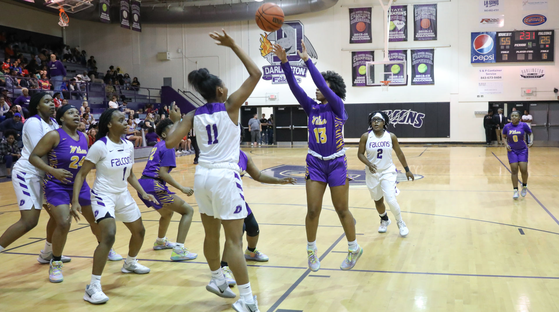 Wilson at Darlington Basketball